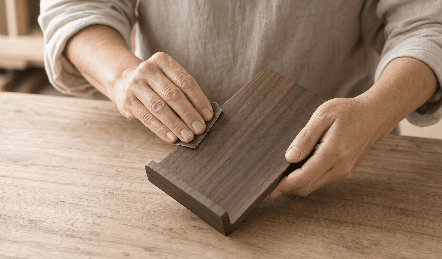 A workshop focused on useful, lasting objects